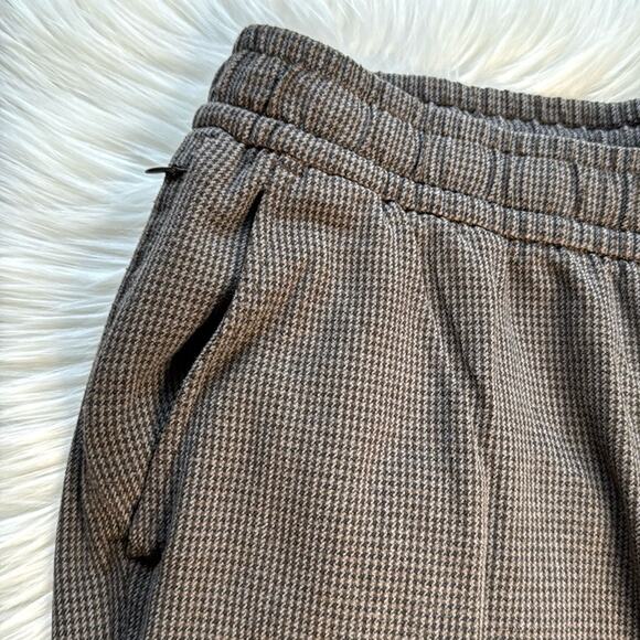 Abercrombie Houndstooth Loose Fit Pull On Pants - Picture 3 of 5
